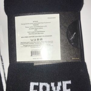 Frye Accessories - FRYE Women’s 5-10 Black And White Sneaker Liners Frye Accessories - FRYE Women’s 5-10 Black And White Sneaker Liners
